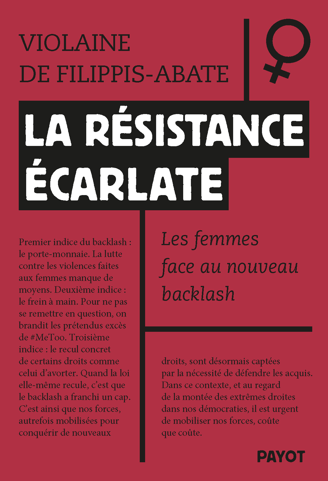RDV À PENSER : VIOLAINE DE FILIPPIS-ABATE, LA RESISTANCE ECARLATE